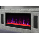 Isaiah - Bed With TV Lift-LED Speakers And Fireplace by HouseOfZazla