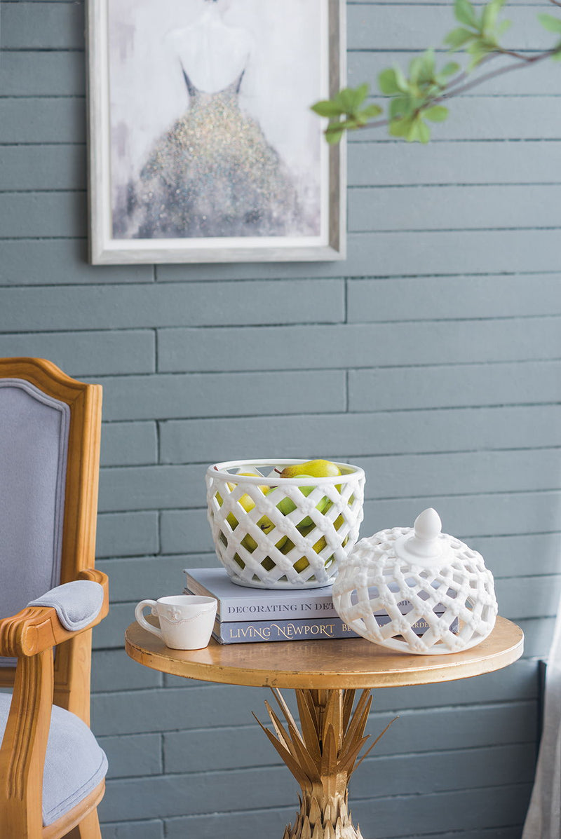 Ballas - Bird Lidded Jar - White, photo 7 of 10