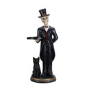 Halloween Skeleton Butler Floor Statue