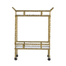 Antique Twig Bar Cart - 23.5x13.5x30"