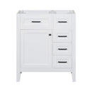 30" Bathroom Vanity Cabinet Base Without Sink by HouseOfZazla