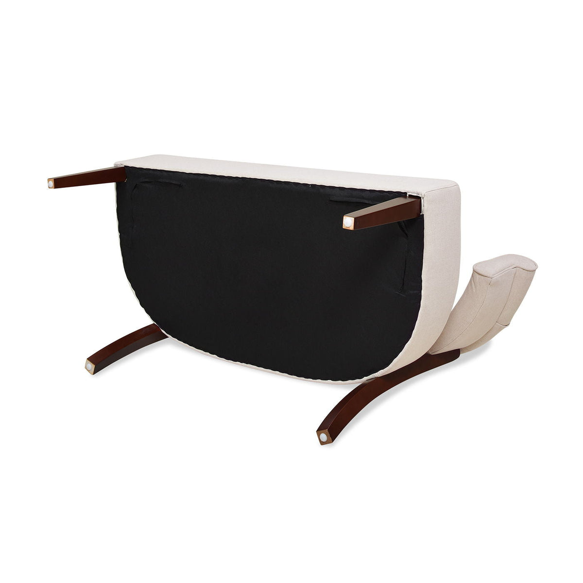 Jared - Versatile Roll Arm Tufted Bench Settee, photo 6 of 14