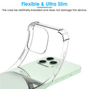 ShockproofÊClear Phone Case Soft TPU Transparent Phone Cover Anti-Shock Ultra-Thin Phone Case Cover Fit for iPhone 14/14Plus/14Pro/14Pro Max/13/13Pro/