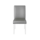 Upholstered Dining Chair With High Back Design (Set of 2) by HouseOfZazla