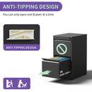 Steel Drawer Vertical File Cabinet With Lock For A4 Legal / Letter Size