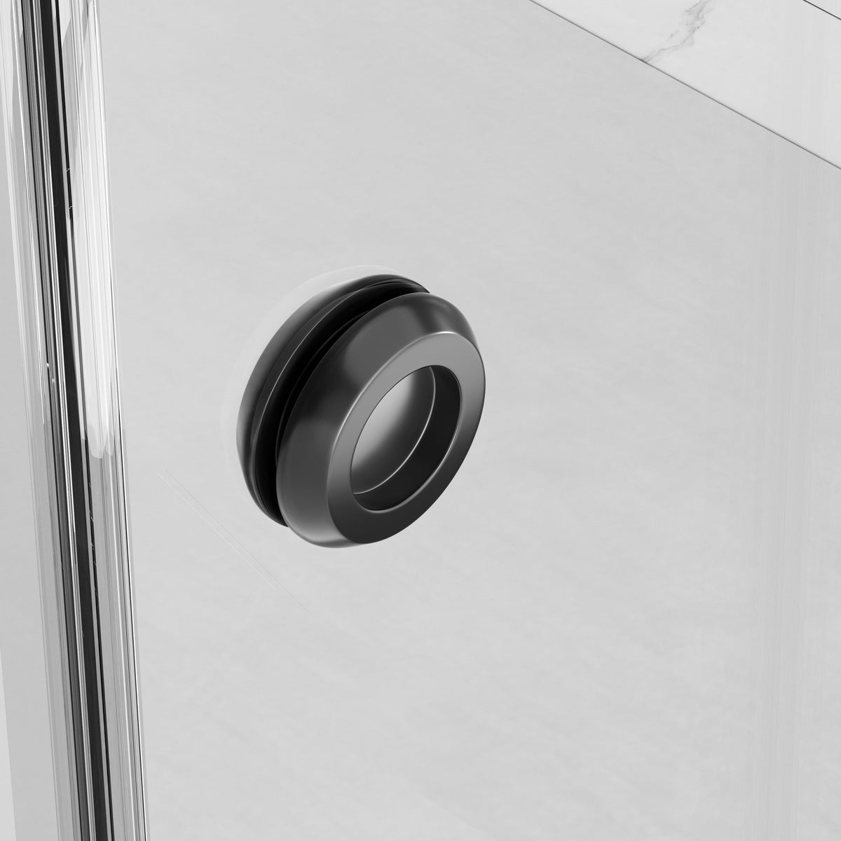 Frameless Shower Door - Double Sliding Design, photo 5 of 10