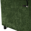 Loveseat Sofa Bed Sleeper With Reversible Backrest, Side Pockets, USB Ports, Phone Holder
