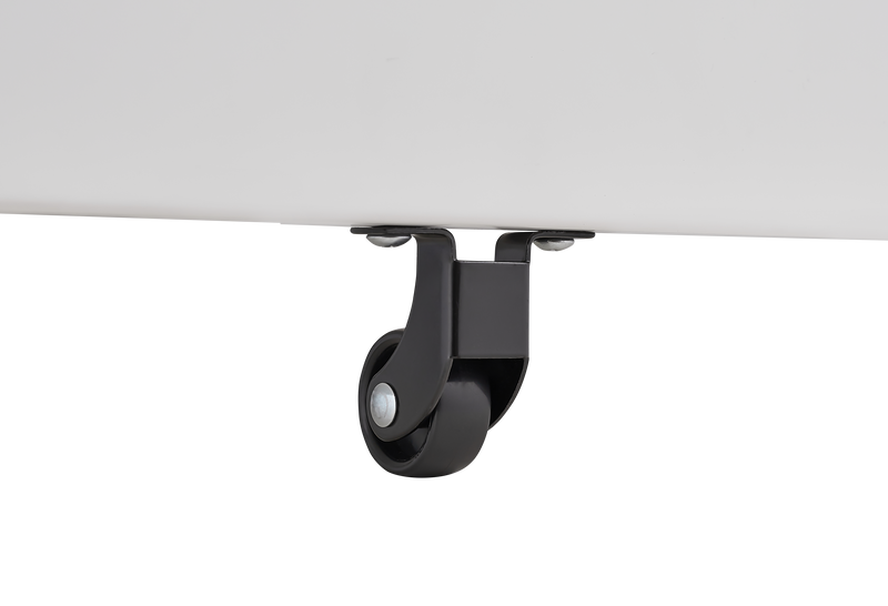 3 Drawer Mobile File Cabinet Under Desk Office,Simple Style Versatile Storage Cabinet for Legal/Letter/A4 Files, 5 Wheel Design Anti-Tilting Cold Rolled Steel Waterproof Moisture-Proof Black