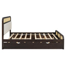 Platform Bed With Trundle And 2 Drawers by HouseOfZazla
