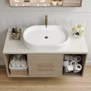 22.8-In Vessel Bathroom Vanity by HouseOfZazla