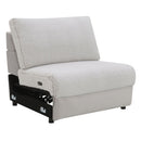 Tarrance - Modular Power Armless Recliner - Gray by Unique Piece Furniture