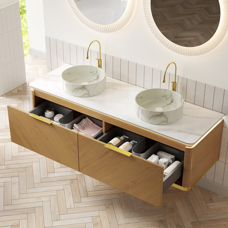 DIPA 60" Bathroom Vanity & Sinks, photo 2 of 5