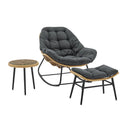 Benson - 3 Piece Lounge Chair Set by HouseOfZazla
