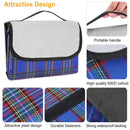 60" x 78" Waterproof Picnic Blanket Handy Mat with Strap Foldable Camping Rug for Camping Hiking Grass Travelling