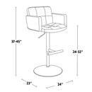 Stout - Contemporary Adjustable Barstool With Swivel