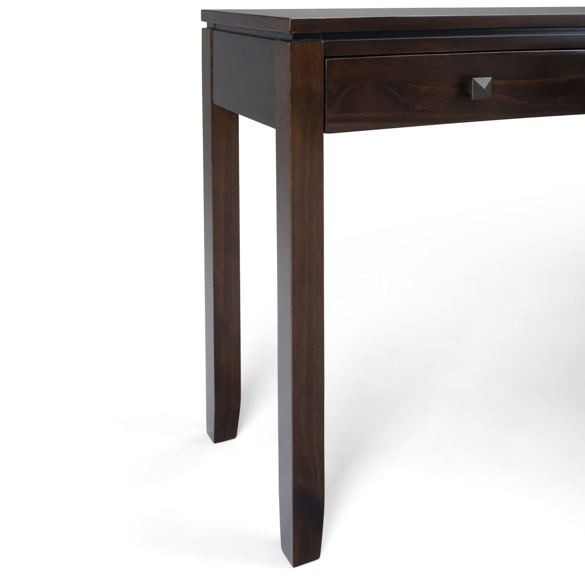 Cosmopolitan - Wide Console Sofa Table - Mahogany Brown, photo 3 of 6