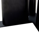 Round Dining Table With Cross Base, Modern Home Furniture