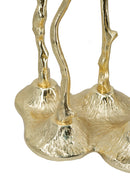 5-Light Cast Aluminum Taper Candle Holder