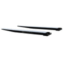Greatbear 10ft Forklift Extensions 6” Wide Forks, 6600lbs Capacity (Pair)