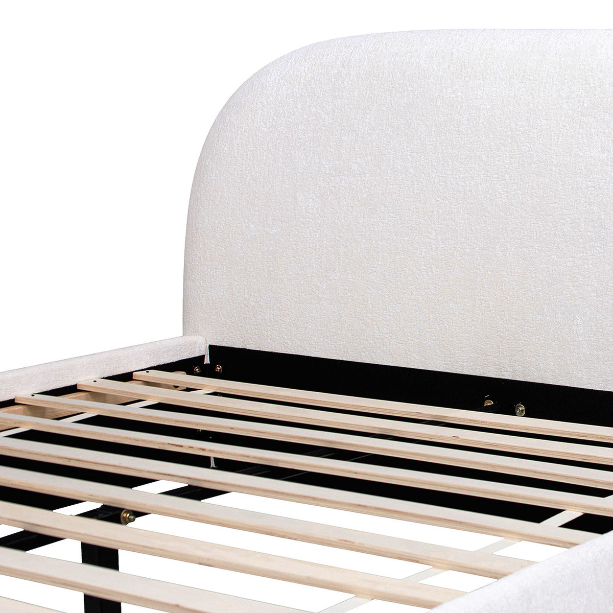 Archie Puffy Grounded - Upholstered Platform Bed, photo 26 of 40