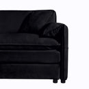 Modern Comfy Deep Seat Modular Sectional Sofa Cloud Couch With Ottoman by HouseOfZazla