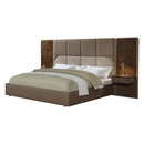 Marcelino - Eastern King Bed - Brown & Beige by Unique Piece Furniture