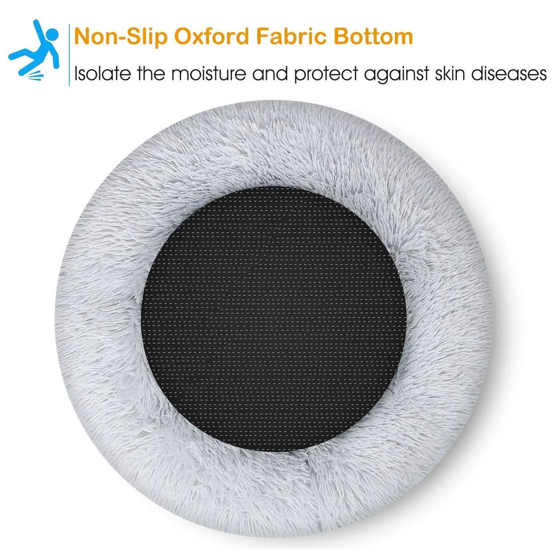Pet Dog Bed Soft Warm Fleece Puppy Cat Bed Dog Cozy Nest Sofa Bed Cushion For S/M Dog, photo 11 of 14
