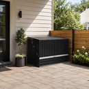 Outdoor Galvanated Steel Storage Shed with Flip Top and Foldable Front Door by HouseOfZazla