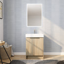 24 Inch Bathroom Vanity With Ceramic Basin (KD-Packing)