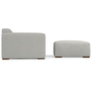 Rex - Handcrafted Sectional Sofa And Ottoman by Unique Piece Furniture