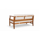 Aston 4 Seater Left and Right Acacia Wood Sofa Set