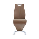 Tony - Dining Chairs (Set of 2) - Brown / Beige by Unique Piece Furniture