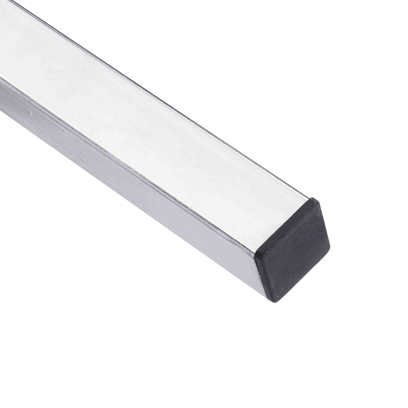 32.48" Chrome Round Coffee Table With Sintered Stone Top&Sturdy Metal Frame, Modern Coffee Table for Living Room, Silver