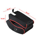 Foldable Gaming Chair With Onboard Speakers, Bluetooth Connection - Black / Red by HouseOfZazla