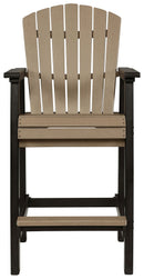 Fairen Trail - 5 Pc. - Dining Set with 4 Chairs - Black / Driftwood