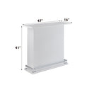 Kite - Bar Table - Gloss White