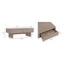 Ella - Coffee Table With 2 Full Extension Drawers by HouseOfZazla
