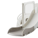 5 in 1 T oddler Slide and Swing Set, Kids Playground Climber Slide Playset with Drawing Whiteboard, Freestanding Combination for Babies