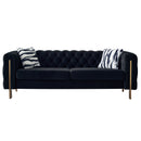 Chesterfield - Modern Tufted Living Room Sofa, 84.25''W Couch by HouseOfZazla