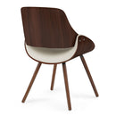 Malden - Bentwood Upholstered Dining Chair With Wood Back by Unique Piece Furniture