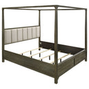 Gran Park 4-piece California King Bedroom Set Dark Cocoa by Unique Piece Furniture