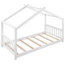House Platform Bed With Headboard And Footboard, Roof Design by HouseOfZazla