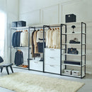 Fiona - Freestanding, Walk-In Closet System - White - Wood by HouseOfZazla