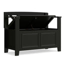Amherst - Small Transitional Entryway Storage Bench by Unique Piece Furniture