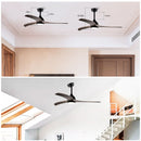 Indoor Outdoor Ceiling Fan With Light With Remote Control, Noiseless Reversible Motor, 6 Speed, 3 Color by HouseOfZazla