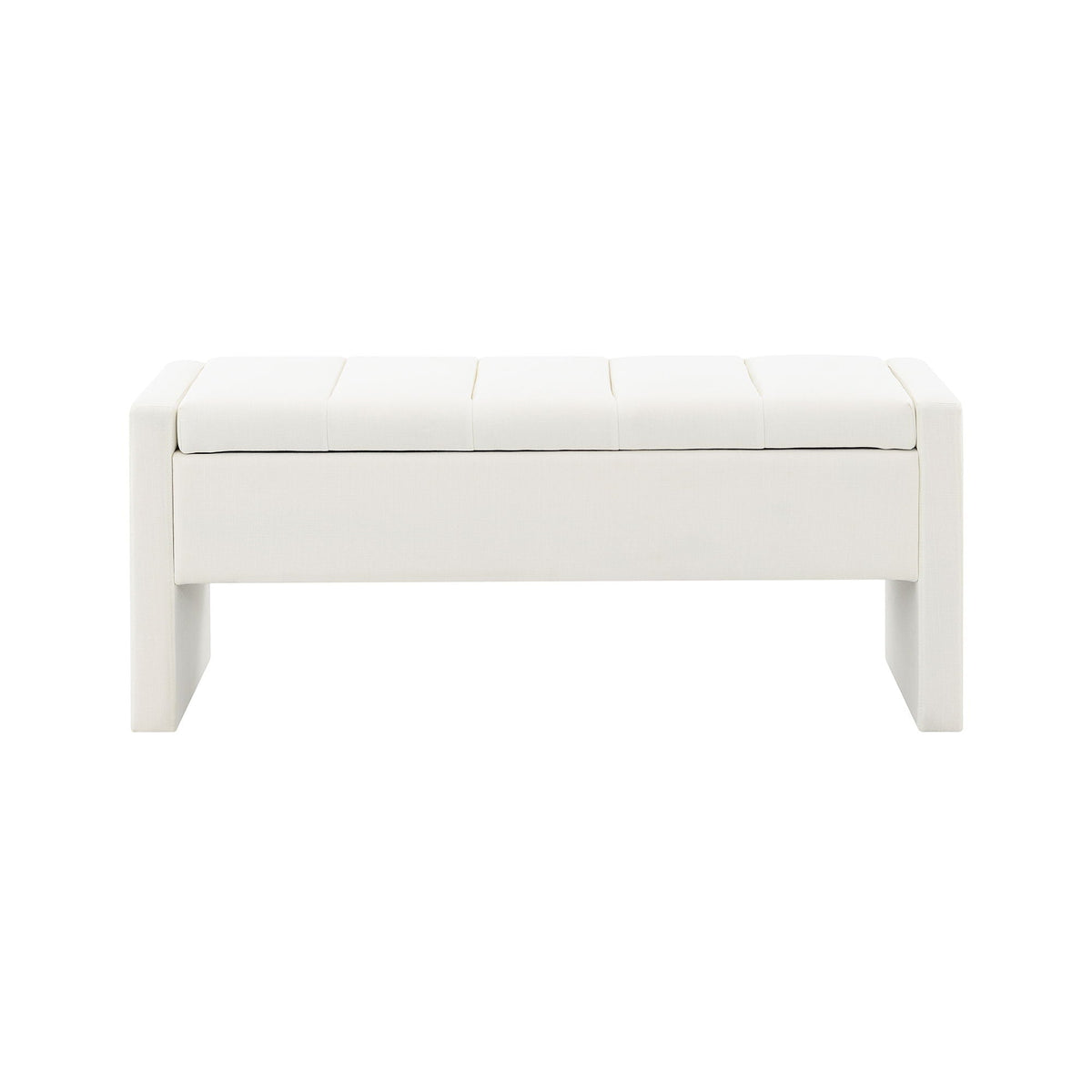 Modern Upholstered Large Bed End Bench With Storage, photo 4 of 20