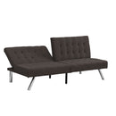 Modern Sofa Bed With Wood Frame And Stainless Legs by HouseOfZazla