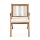 Patio Dining Chair with Cushion (Set of 2) by HouseOfZazla