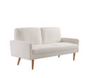 Sofa, European Style With Sleek Design, Modern & Vintage Flair, Upholstered 3 Seater Couch by HouseOfZazla