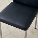 Luxury Simple High Resilience Dining Chair With Metal Legs by HouseOfZazla
